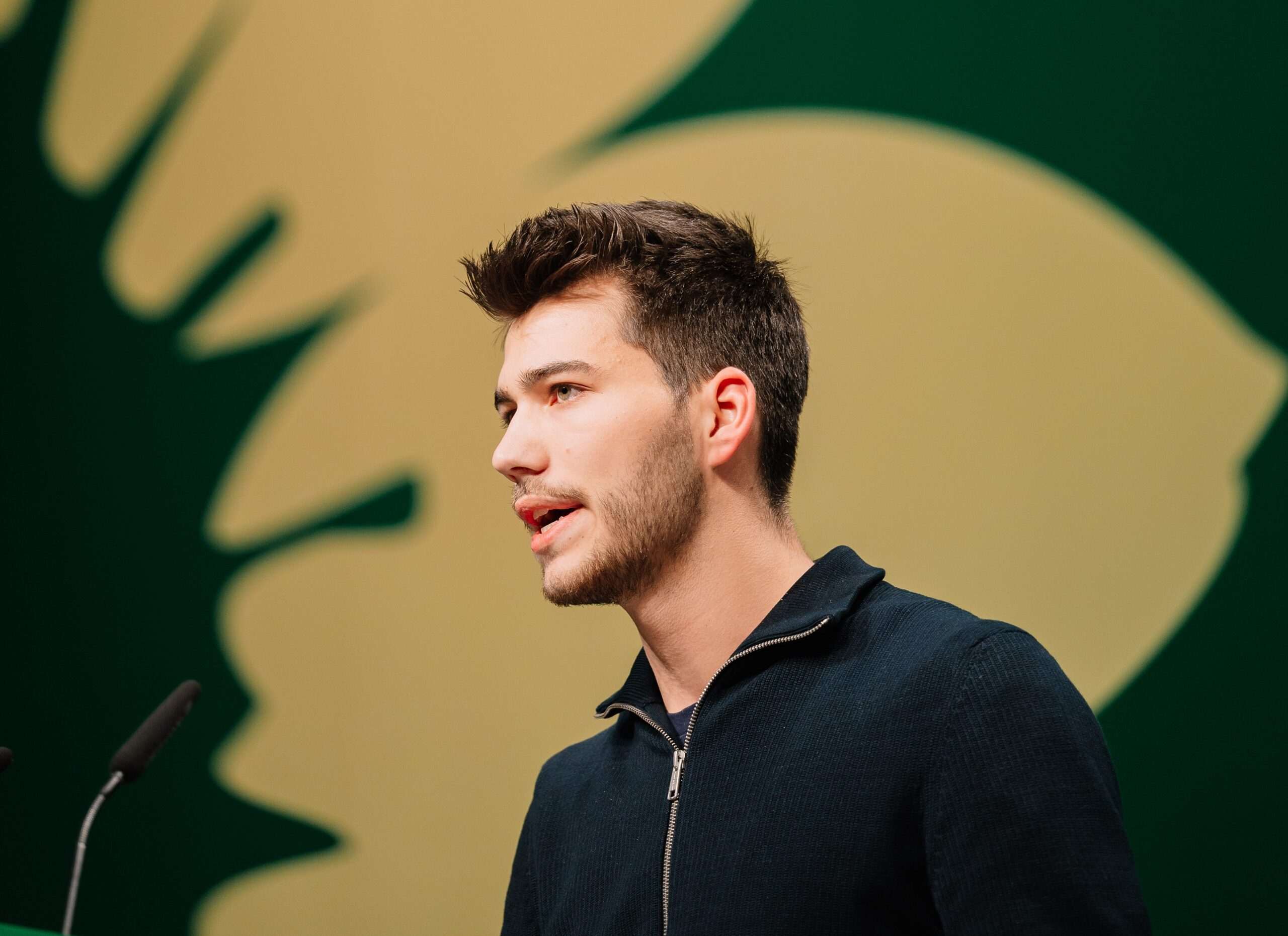 Marin Jurić am Rednerpult